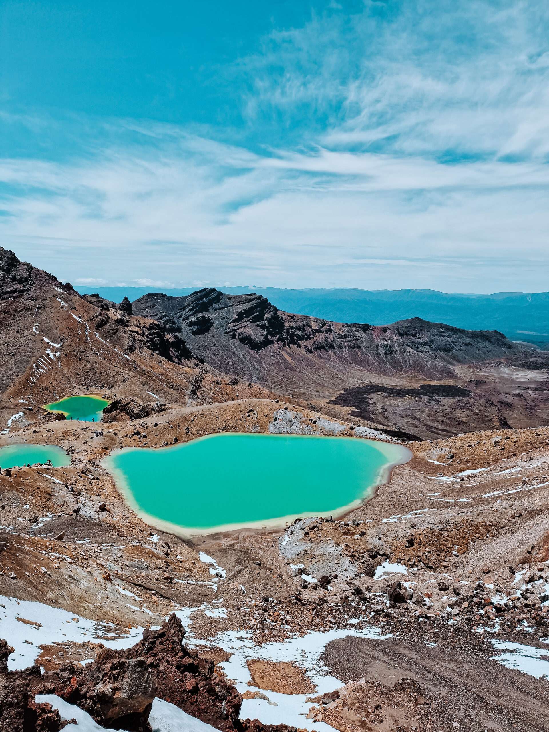emerald lakes tongariro crossing
