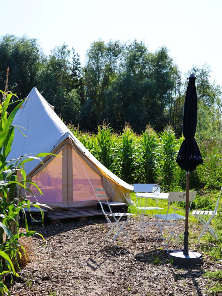 glamping bij Maïsterplan in Damme