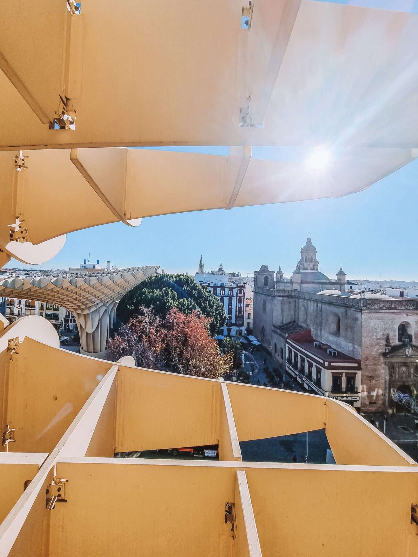 las setas uitzicht sevilla spanje