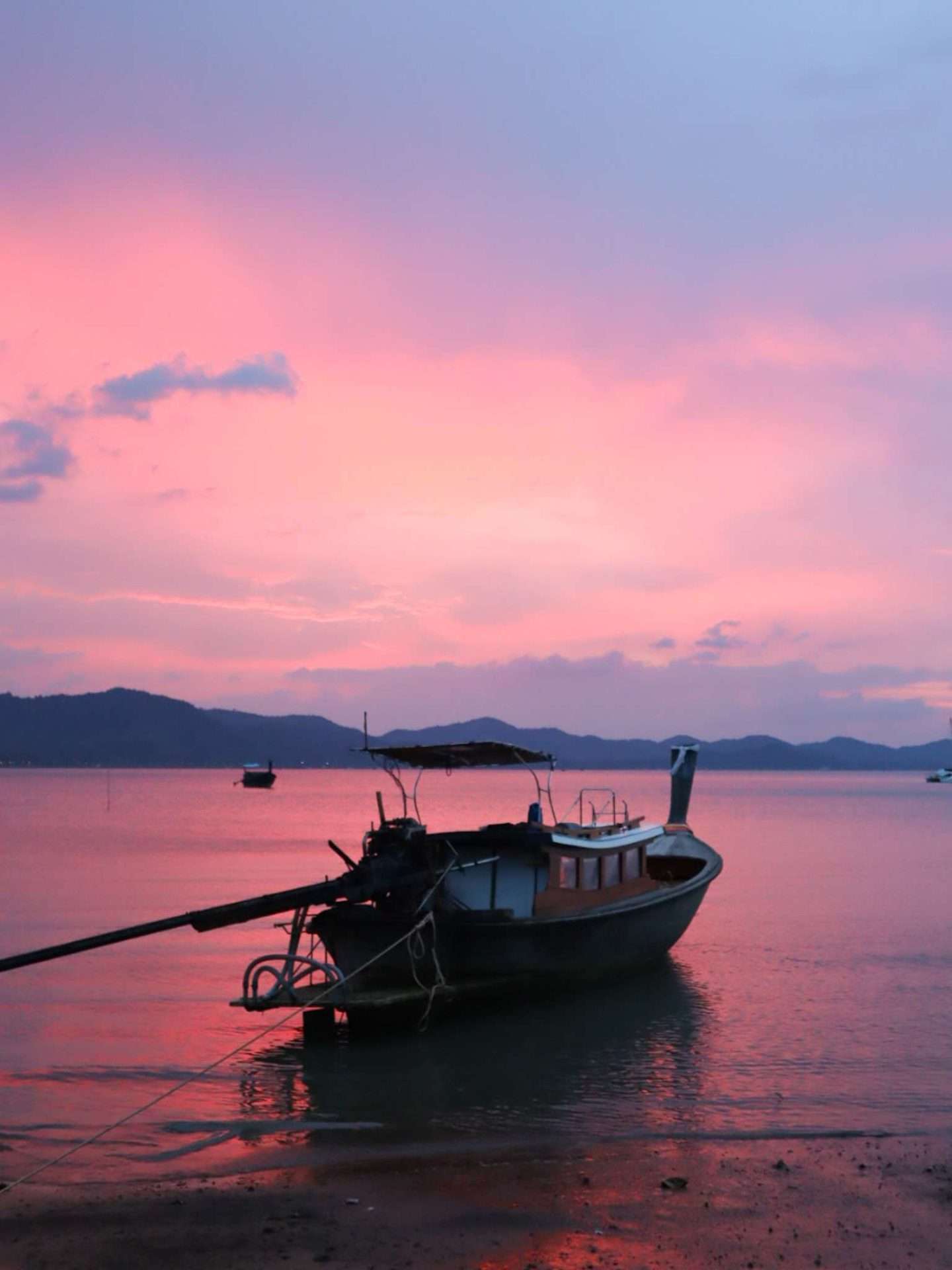 zonsondergang koh lanta thailand