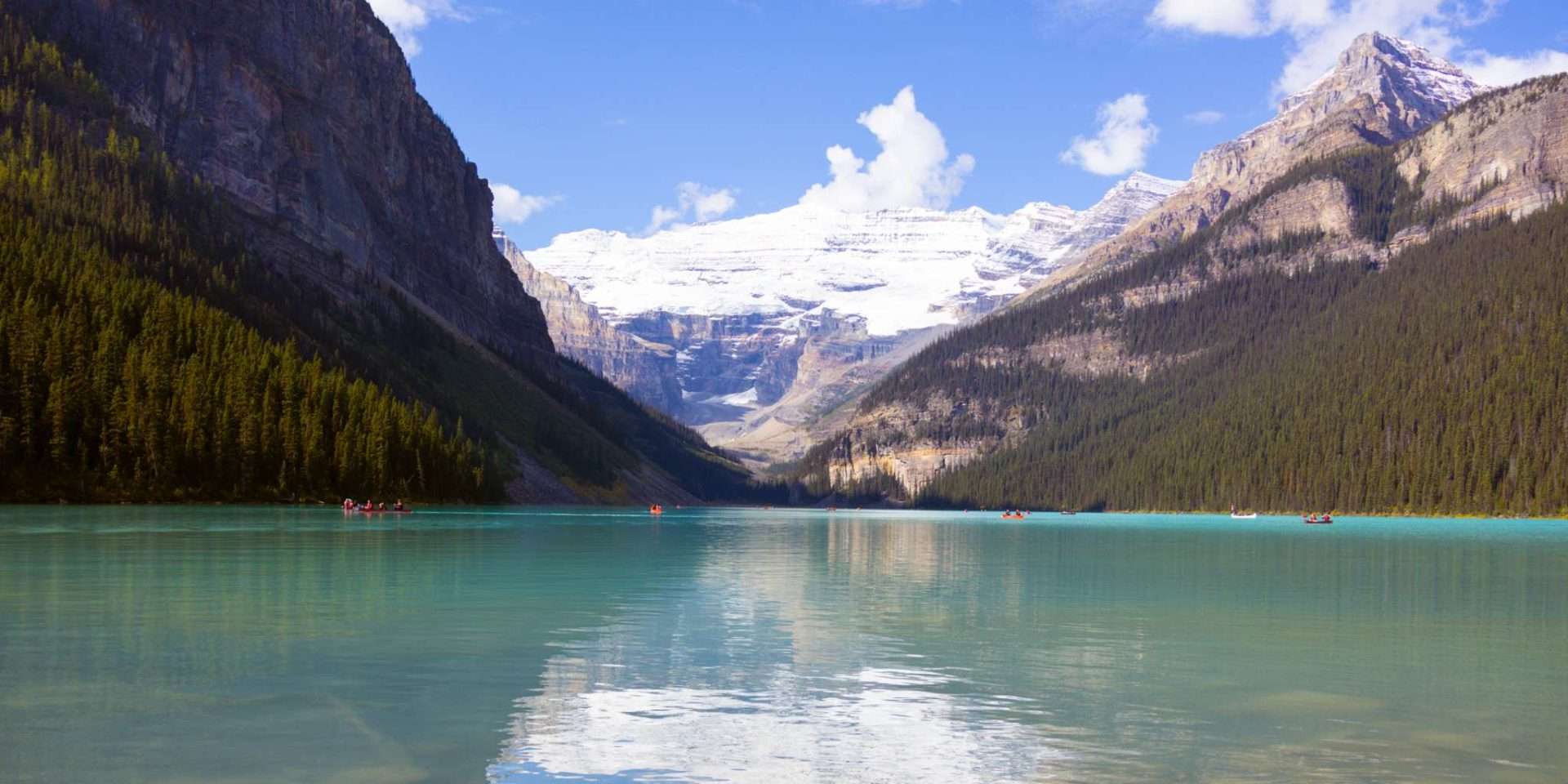 lake louise uitzicht canada