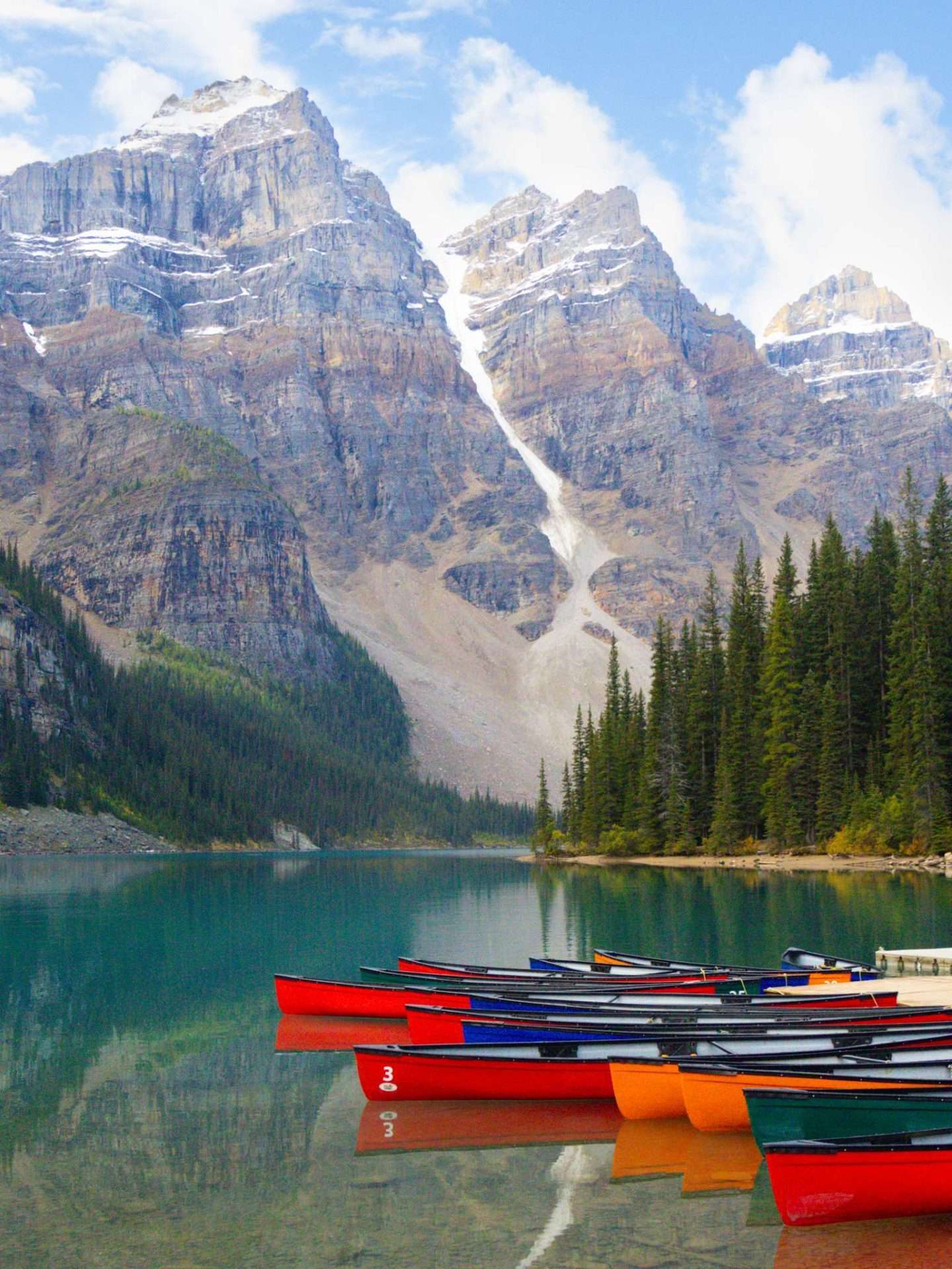 lake moraine banff