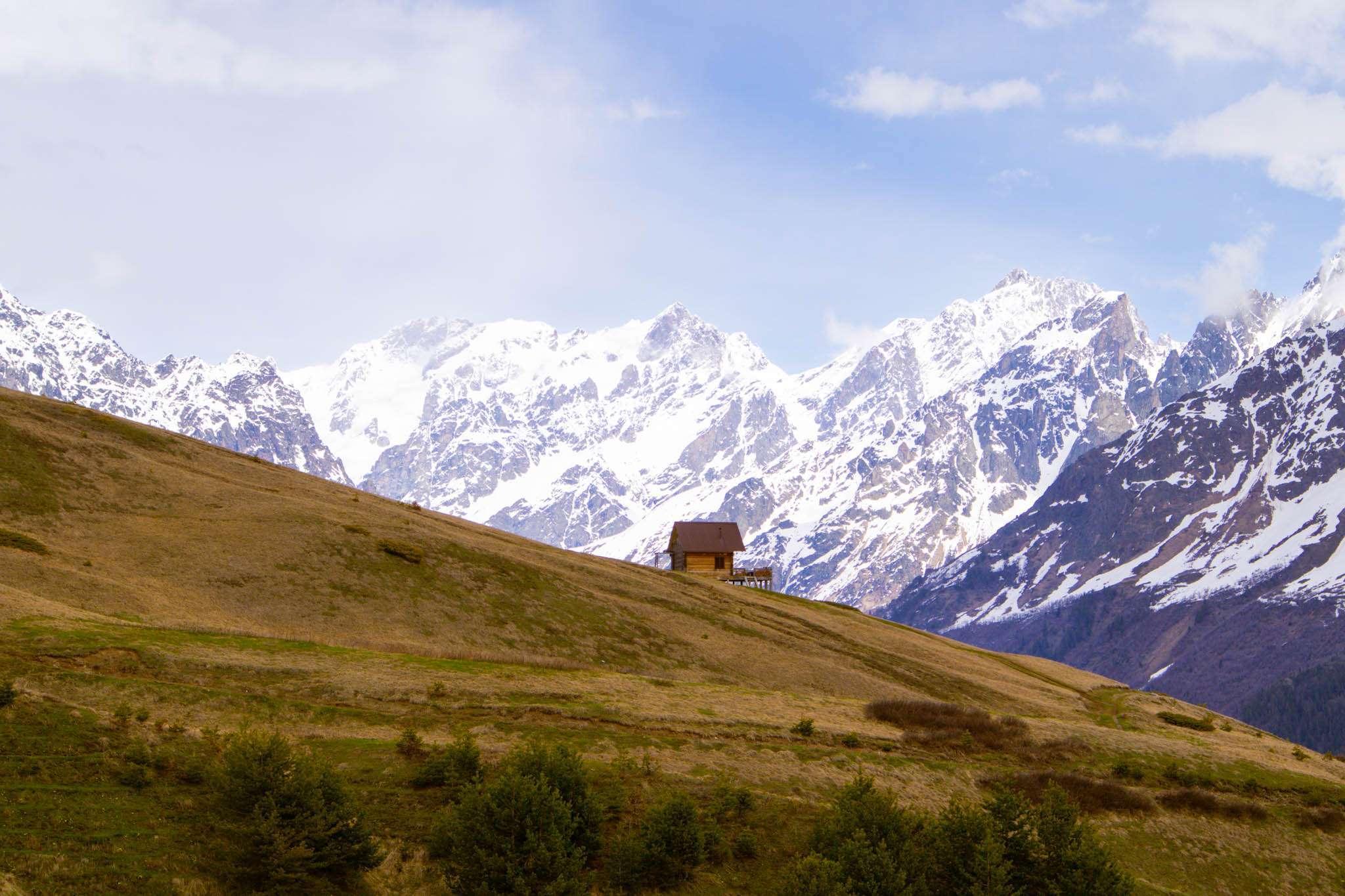 Caucasus Mountains Svaneti Georgia