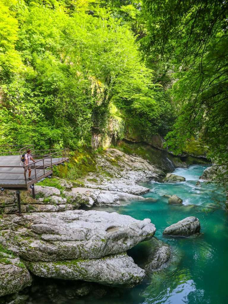 martvili canyon georgië