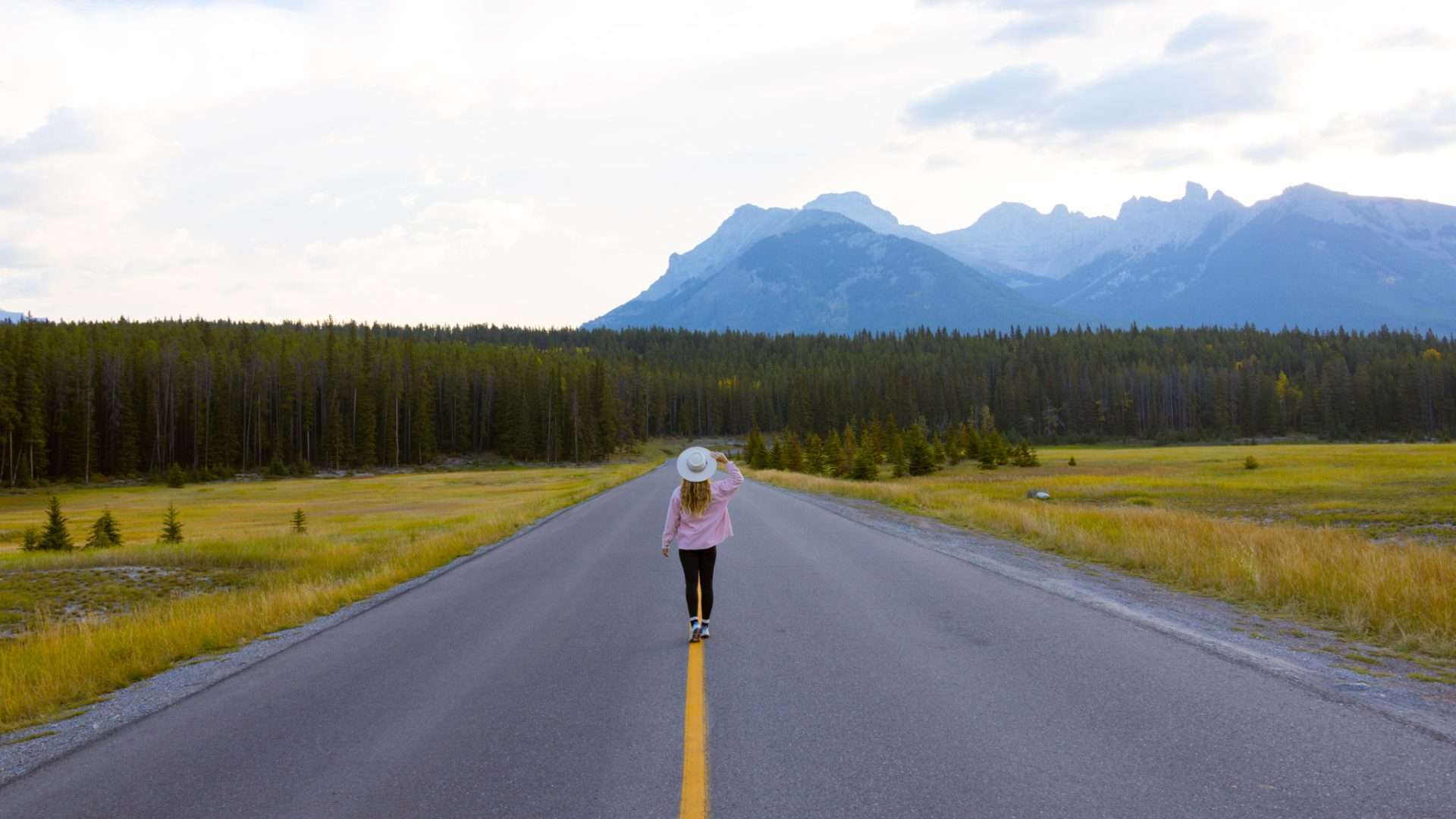 Icefields Parkway in Canada
