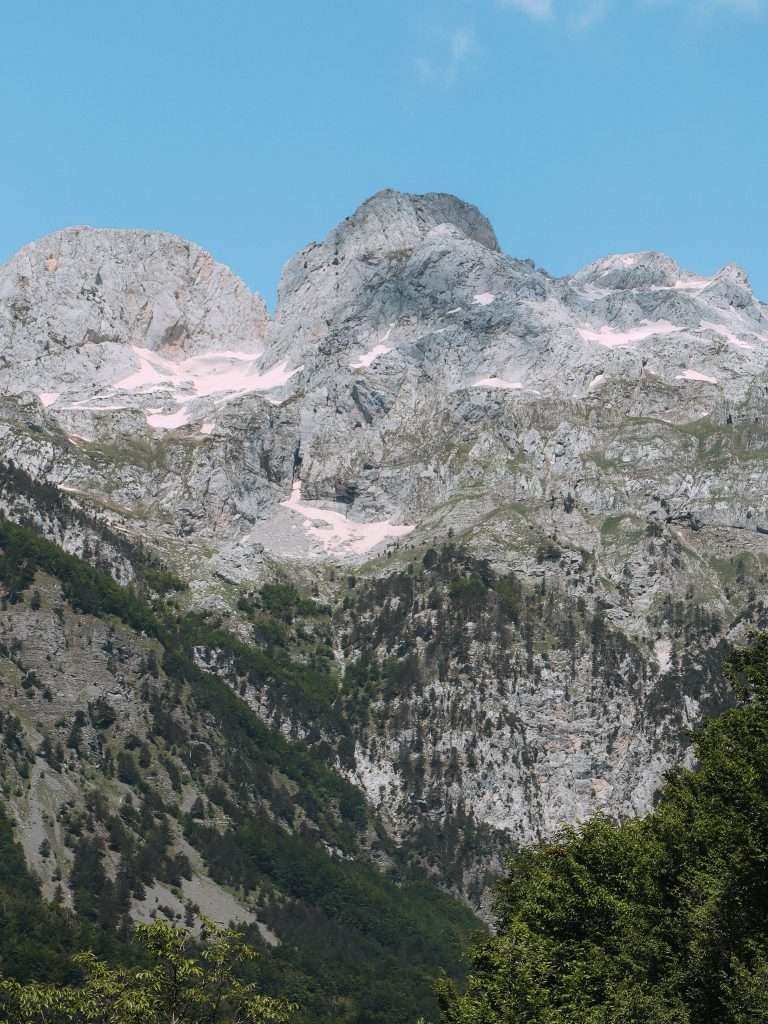 bergen in Albanië