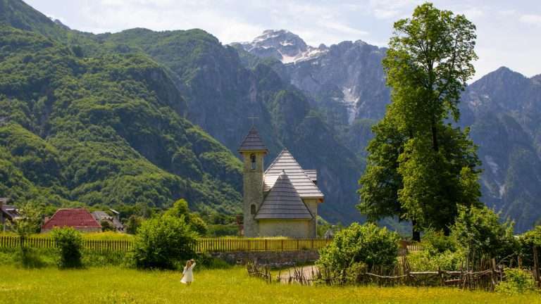 Theth in Albanië