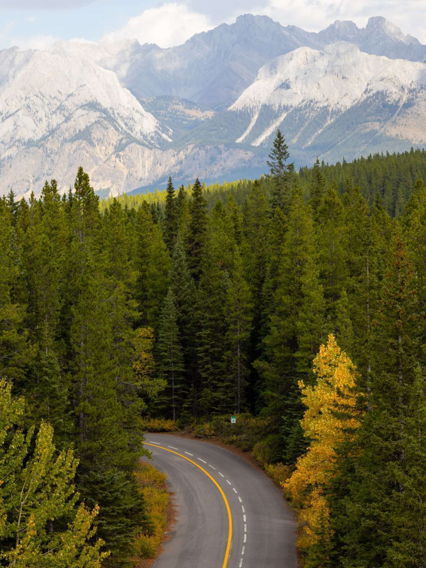 Icefields Parkway in Canada