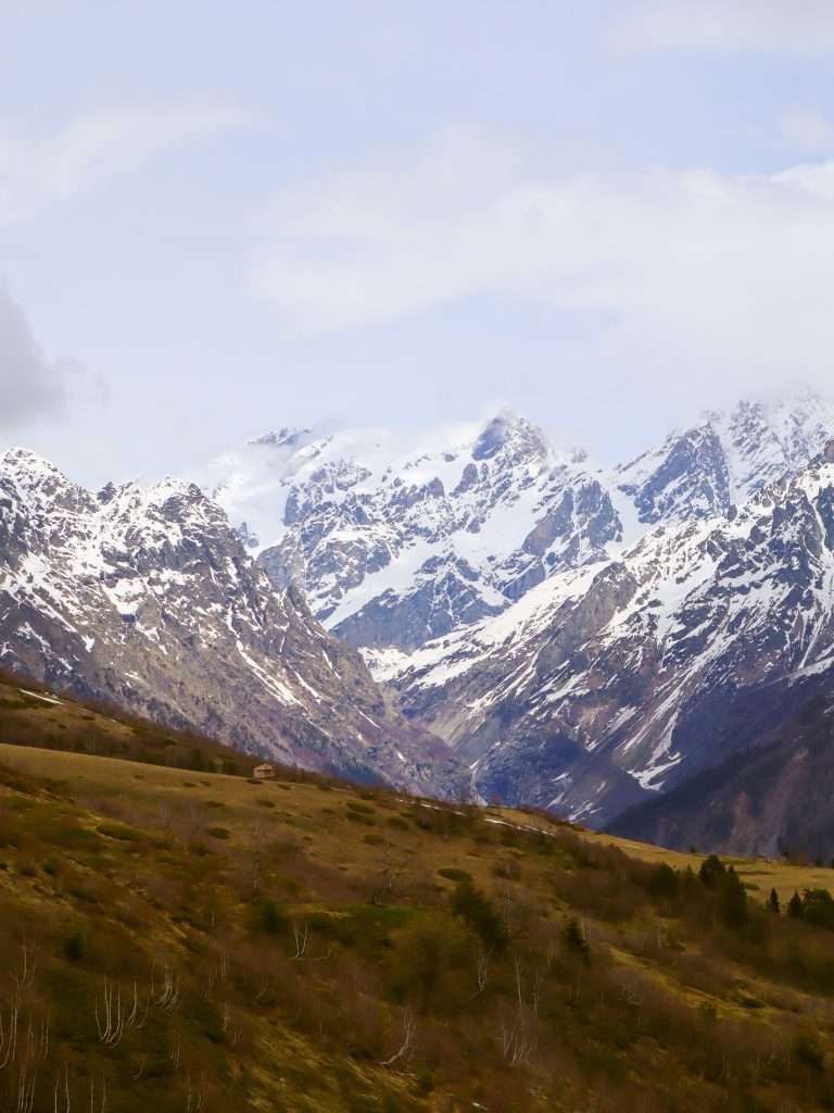 kaukasusgebergte georgië