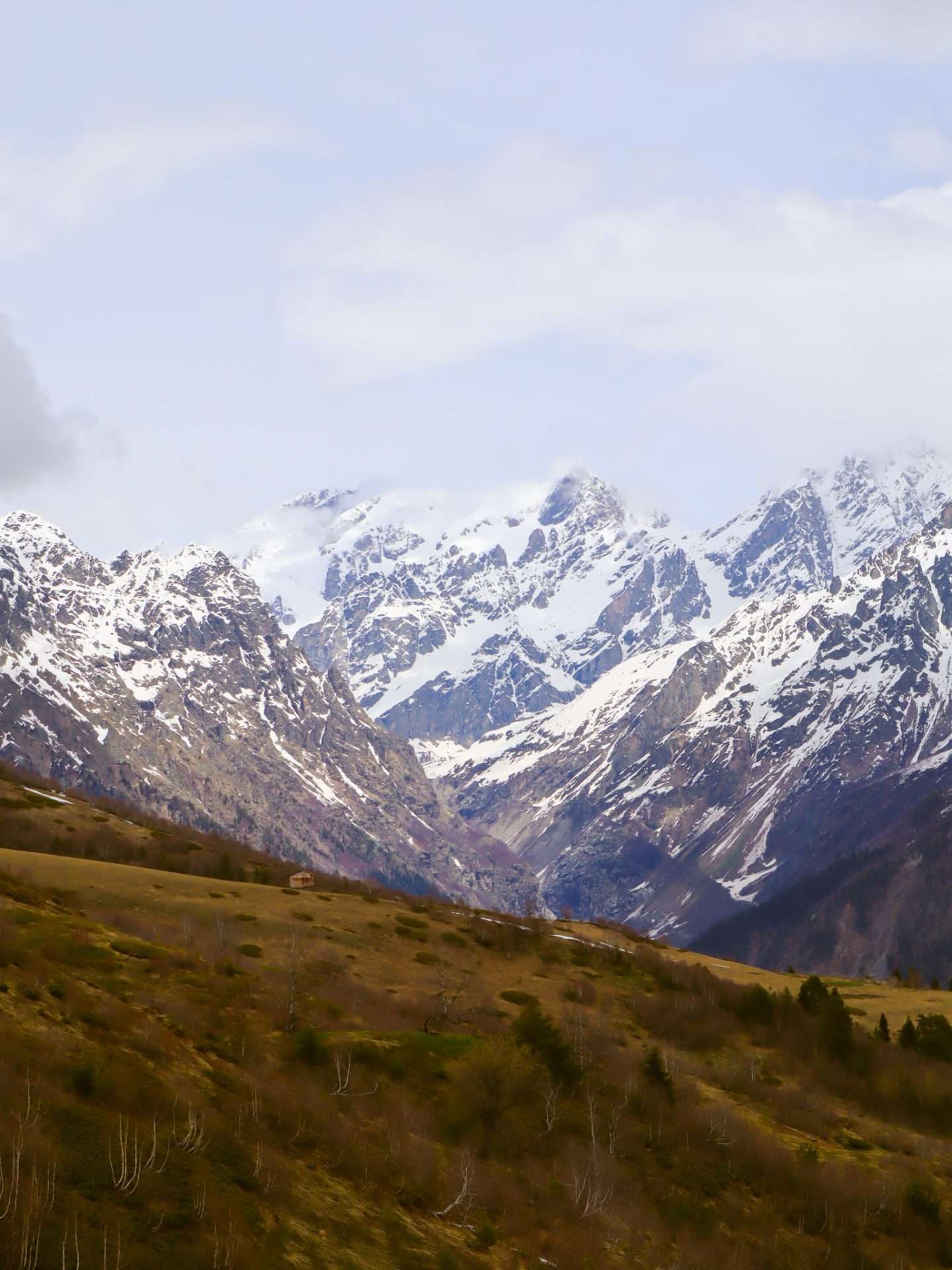 kaukasus gebergte georgië