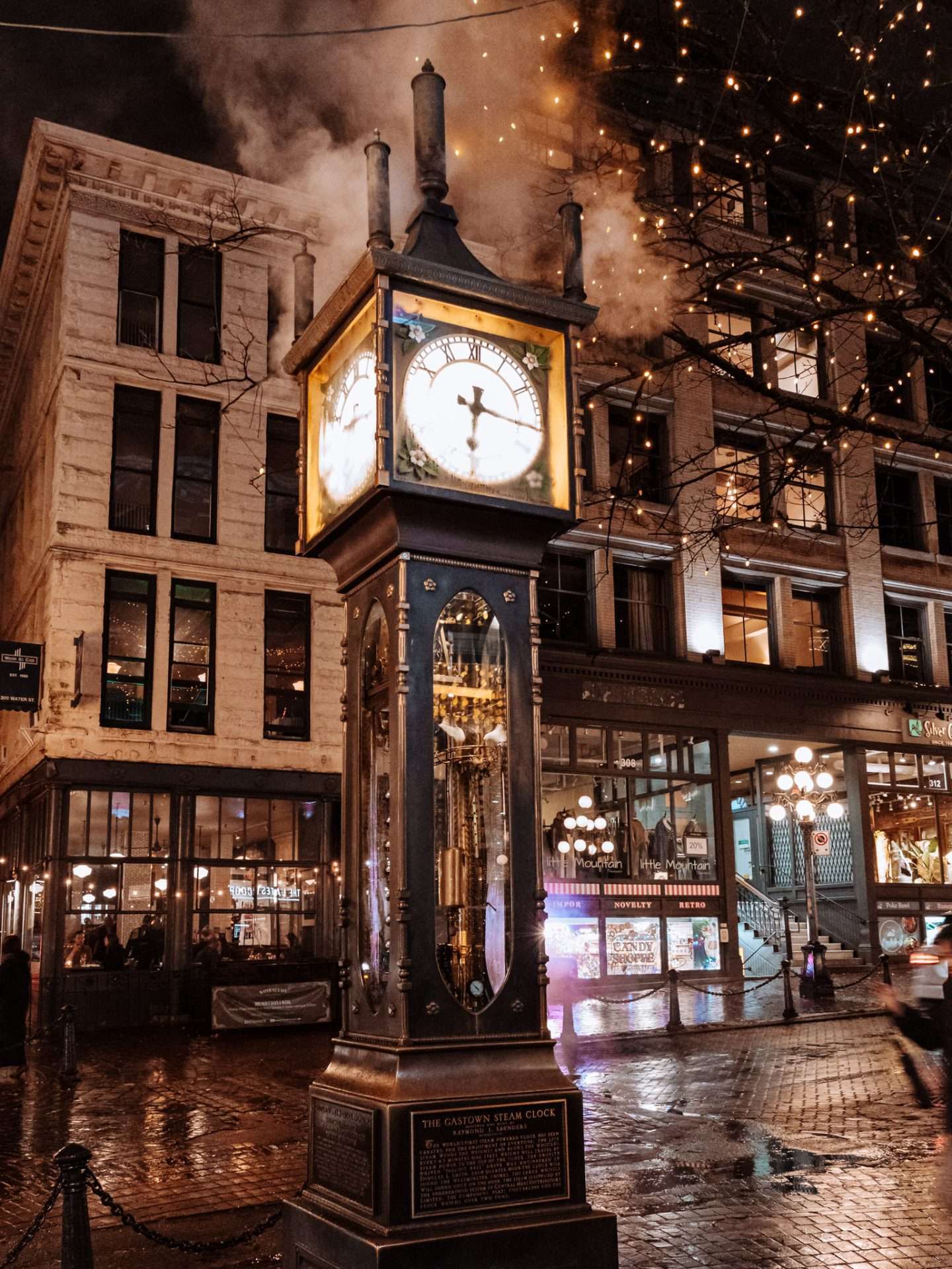 gastown stoomklok