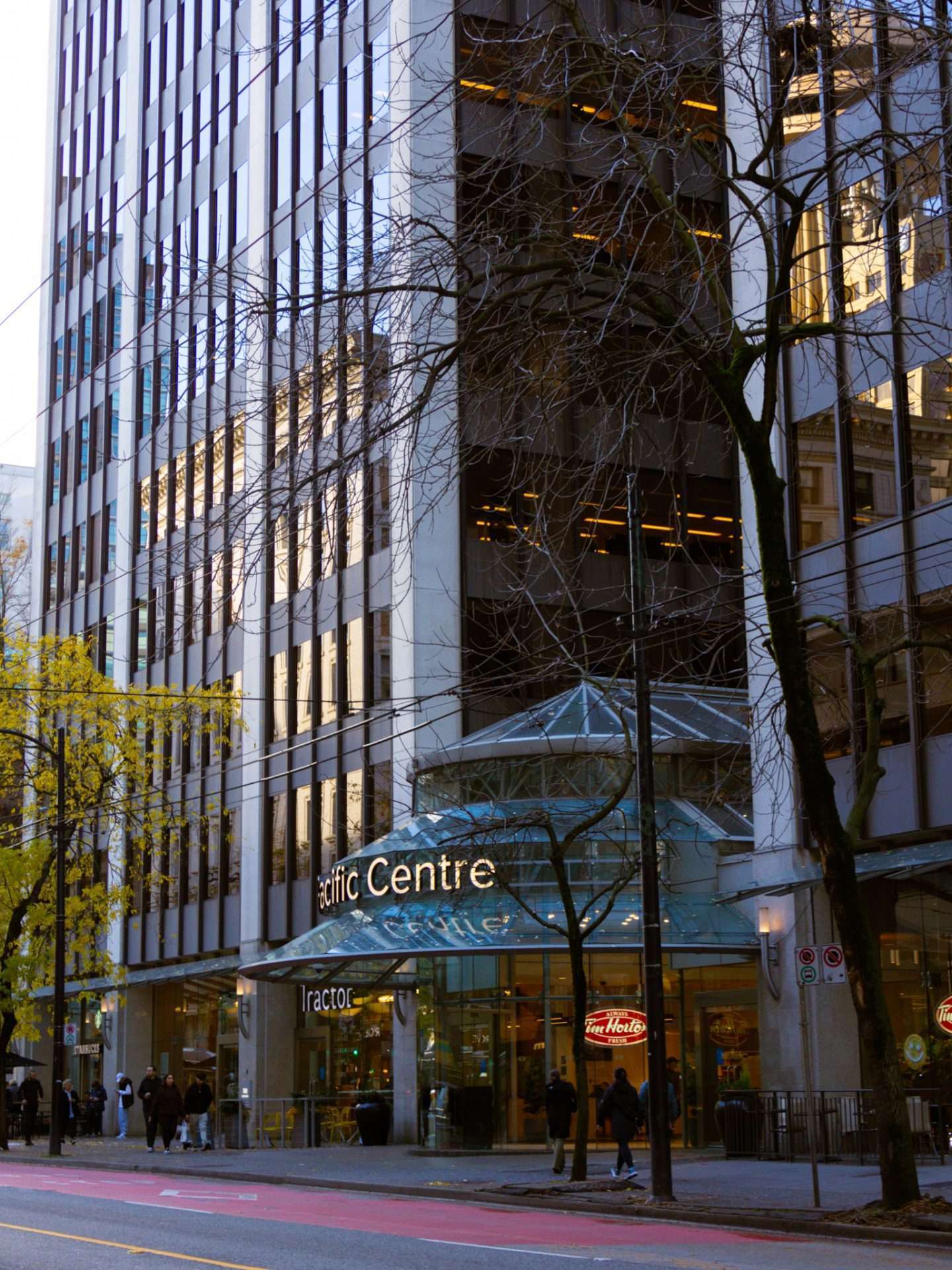 pacific centre vancouver shoppen