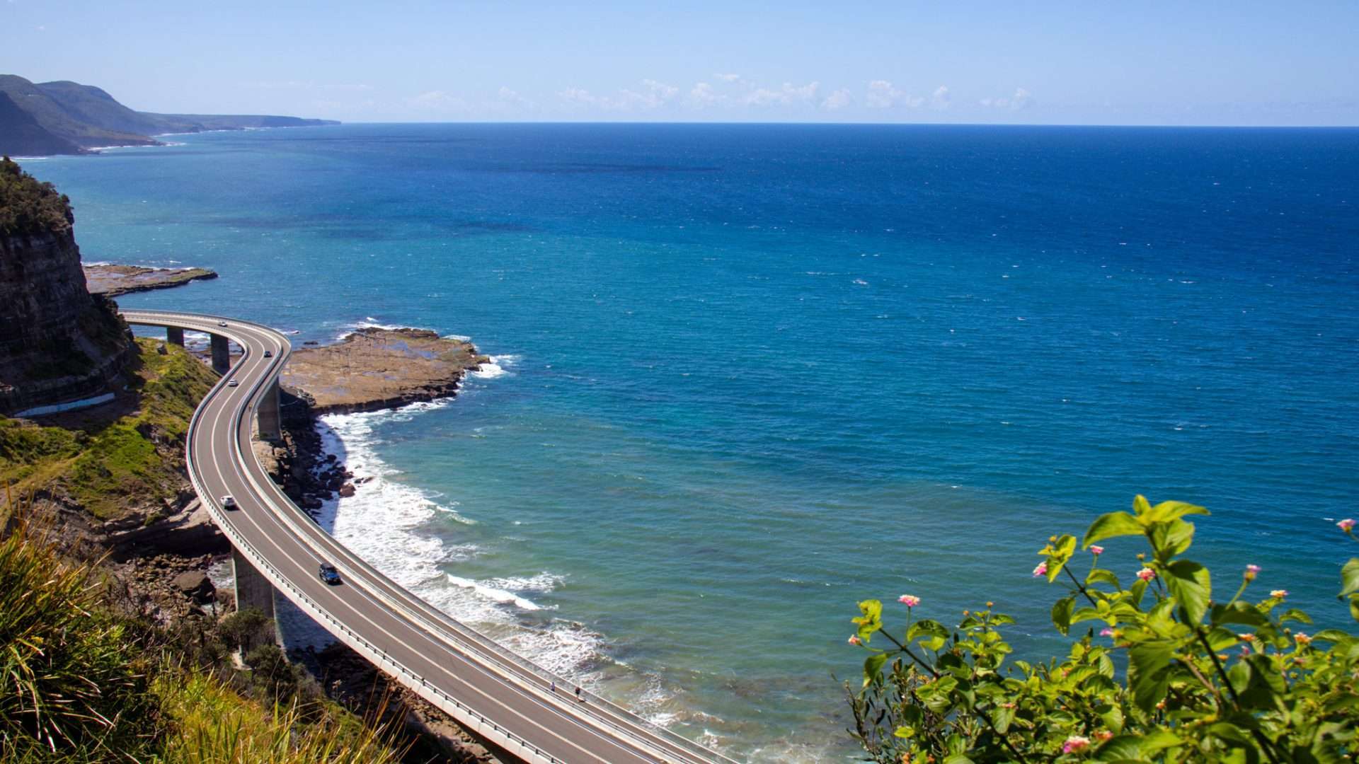 sea cliff bridge oostkust australië