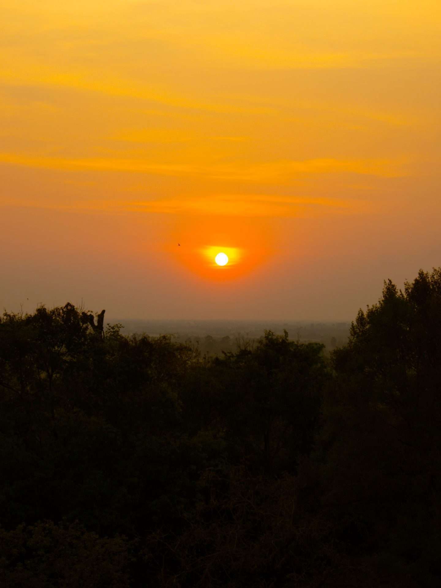 sunset cambodia