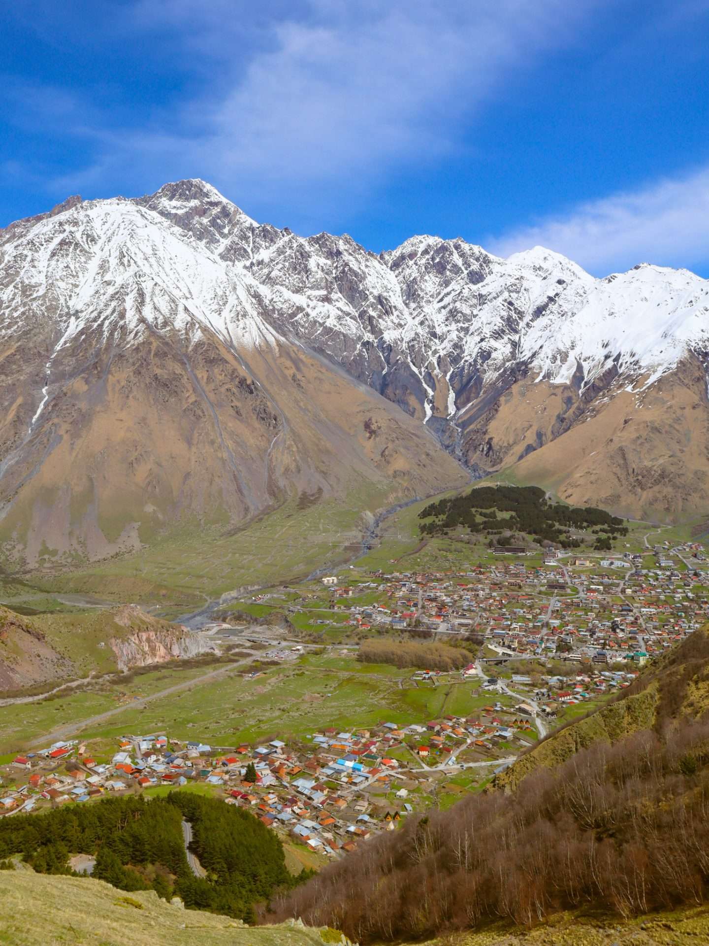 uitzichten kazbegi 