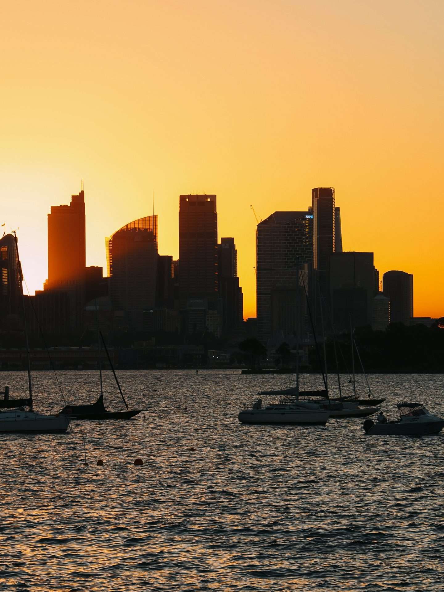 zonsondergang sydney