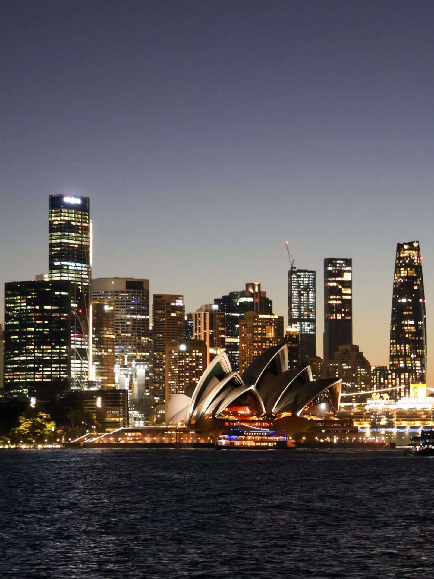 sydney by night