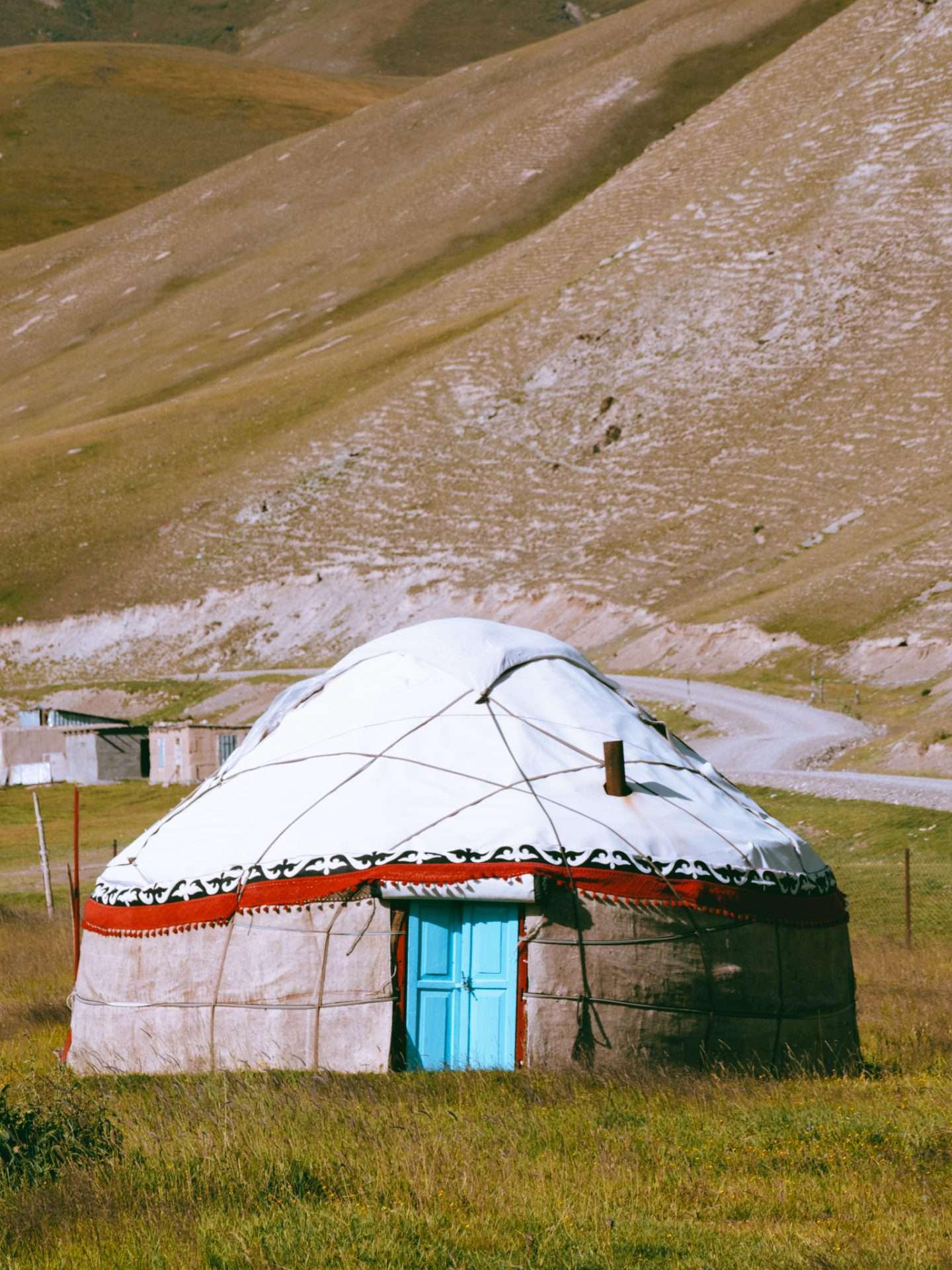 yurt in kirgizië
