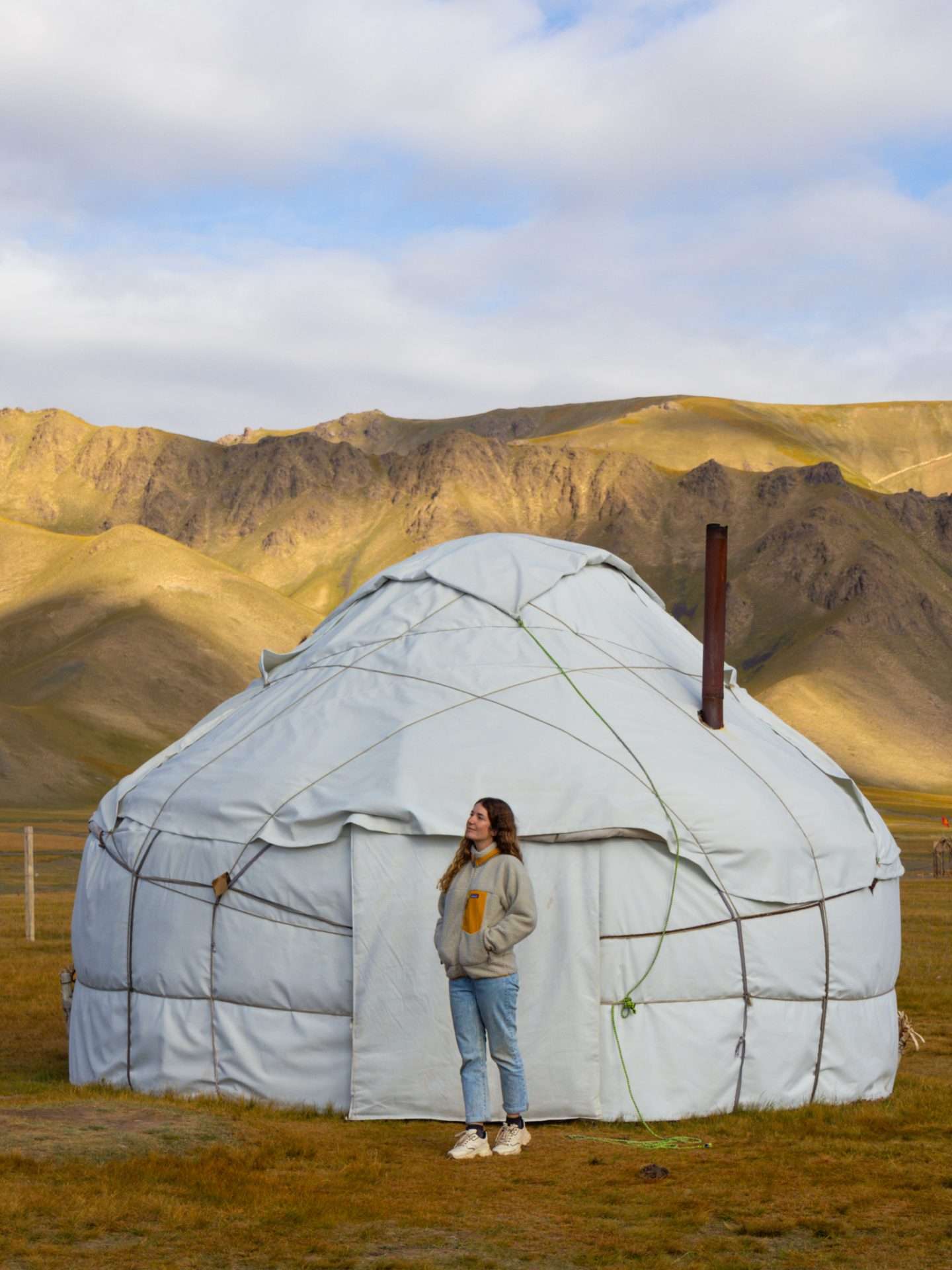 yurt in kirgizië