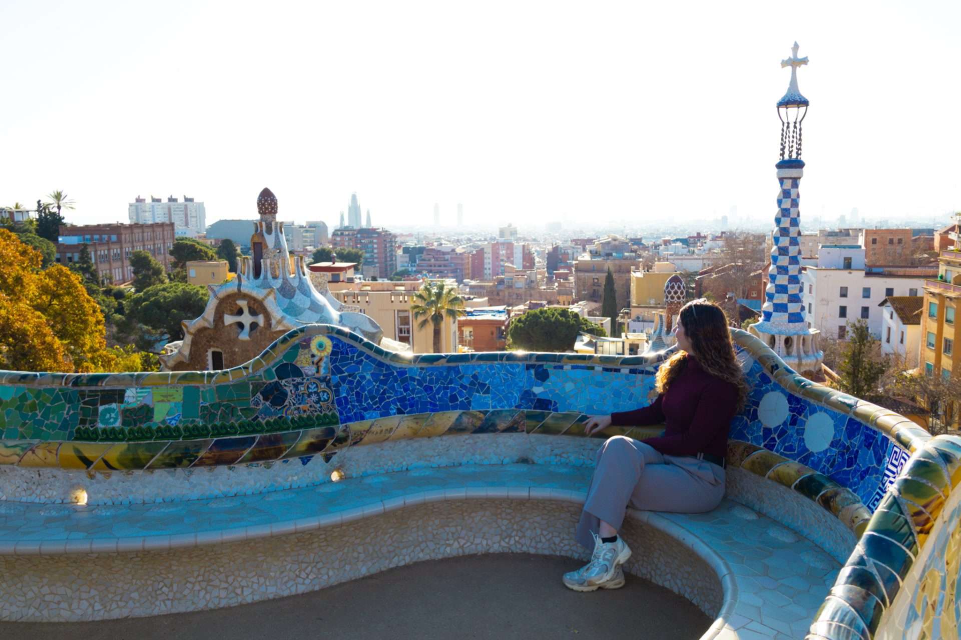 park guell uitzicht