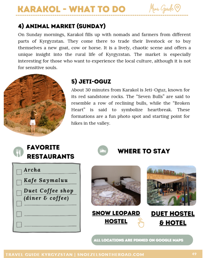 6 Ebook Kyrgyzstan<br>& Google Maps <br> <i>(English edition)</i>