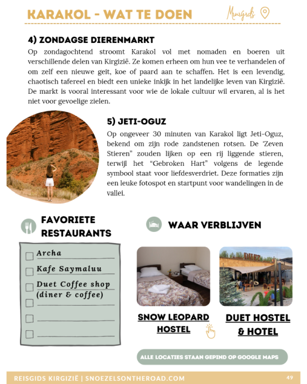 kirgizie preview 2 Ebook Kirgizië<br>& Google Maps <br> <i>(Nederlandse editie)</i>