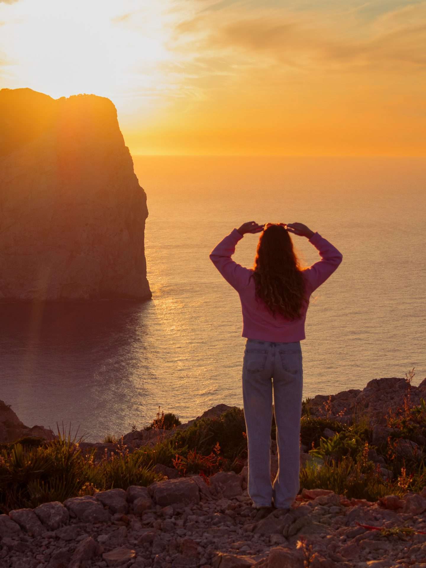 cap de formentor zonsondergang