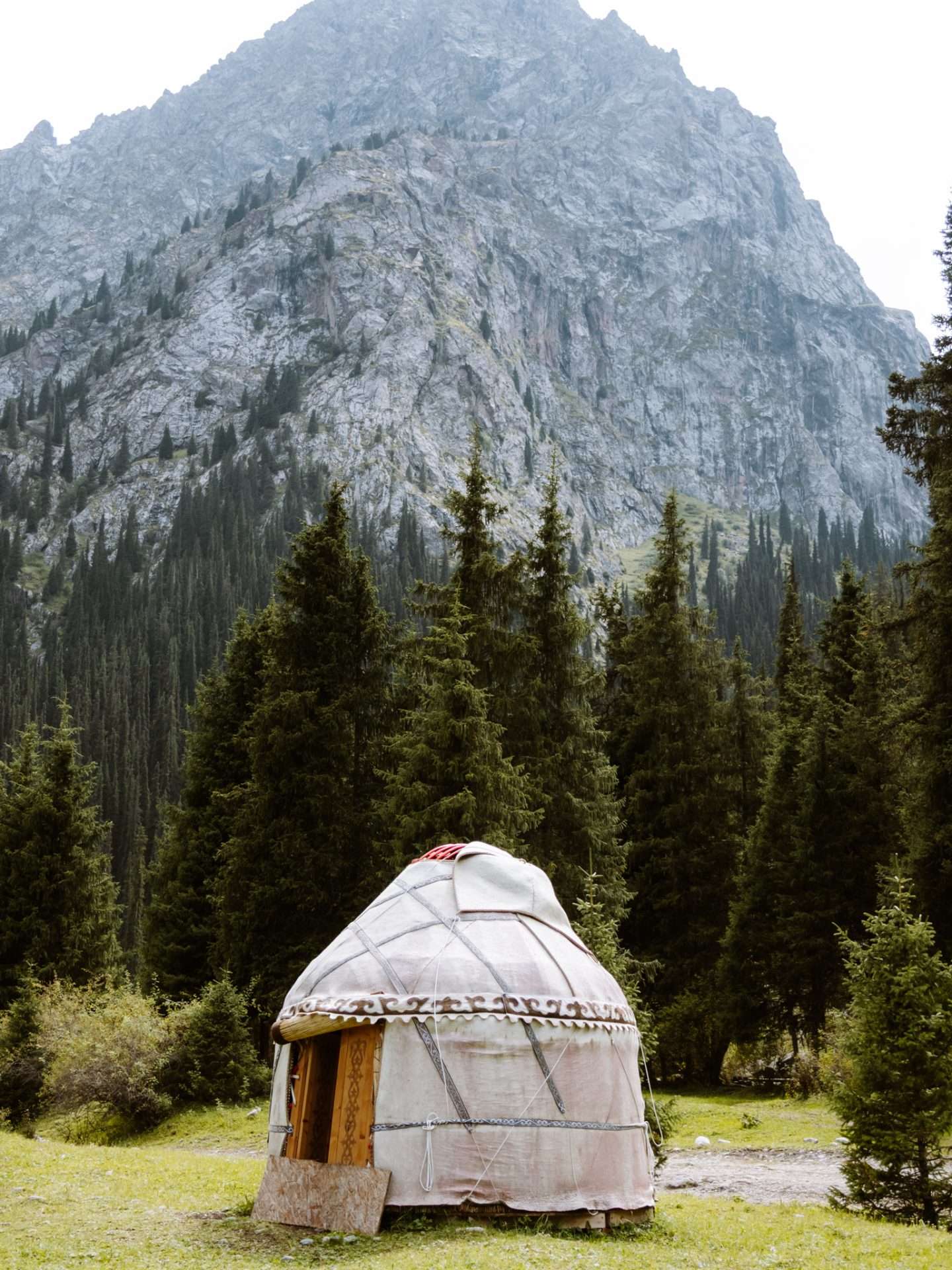 yurt in kirgizie