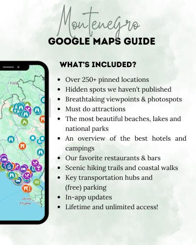 1 Montenegro <br> Google Maps Guide <br>