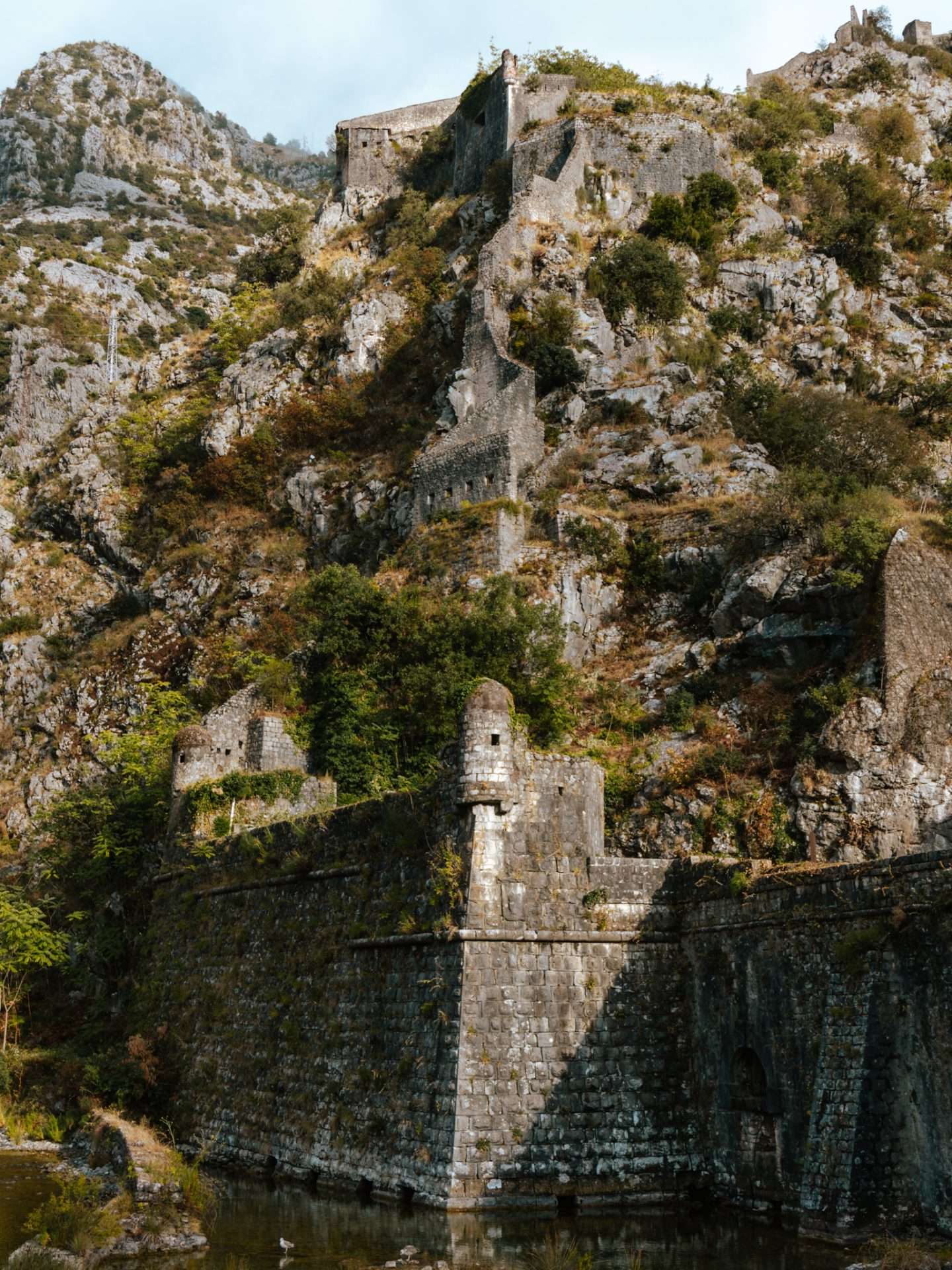 kotor stadsmuren