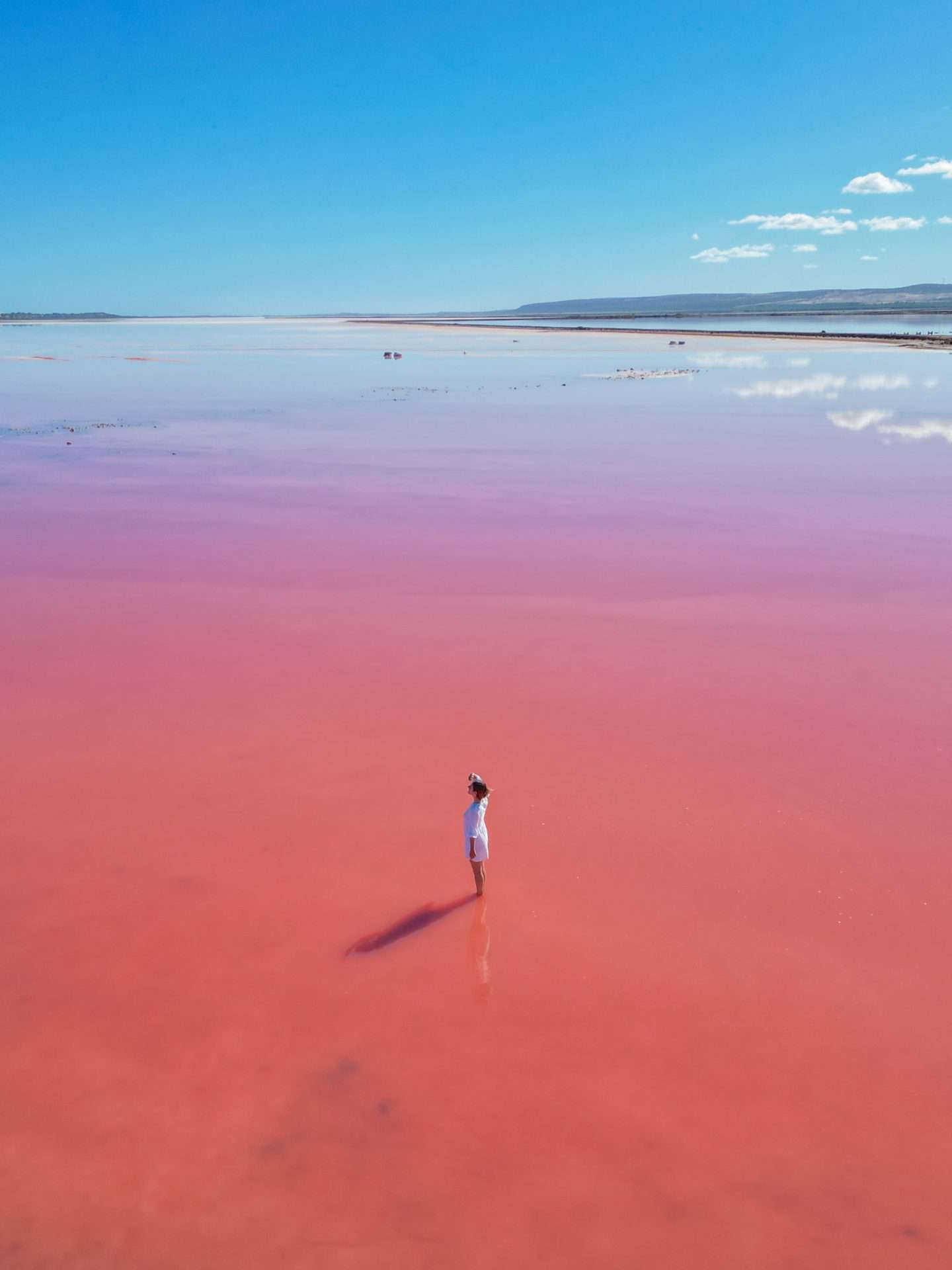 pink lake australiê