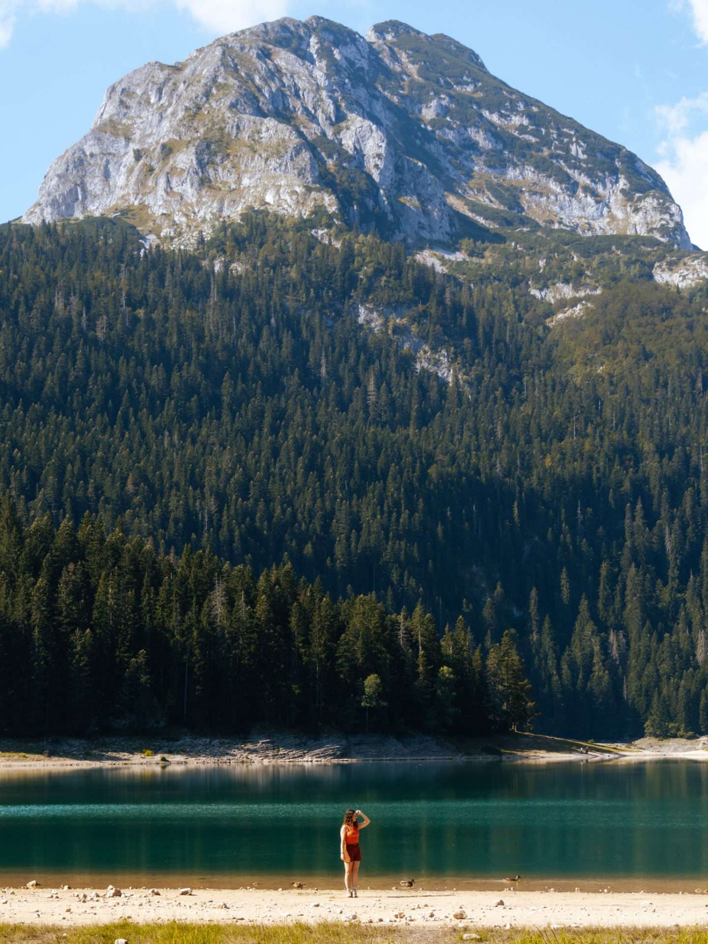 black lake