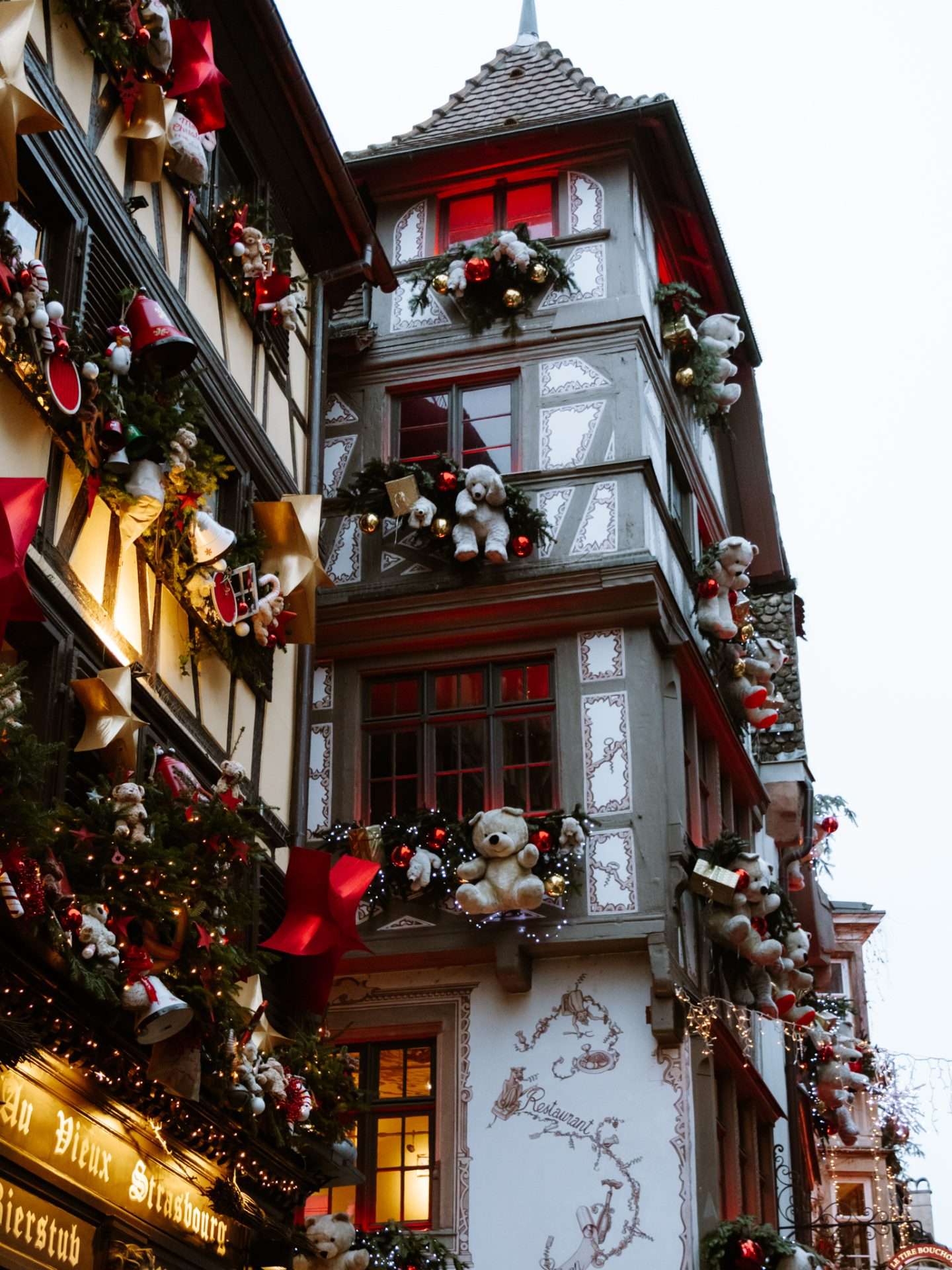 teddybeer huis straatsburg