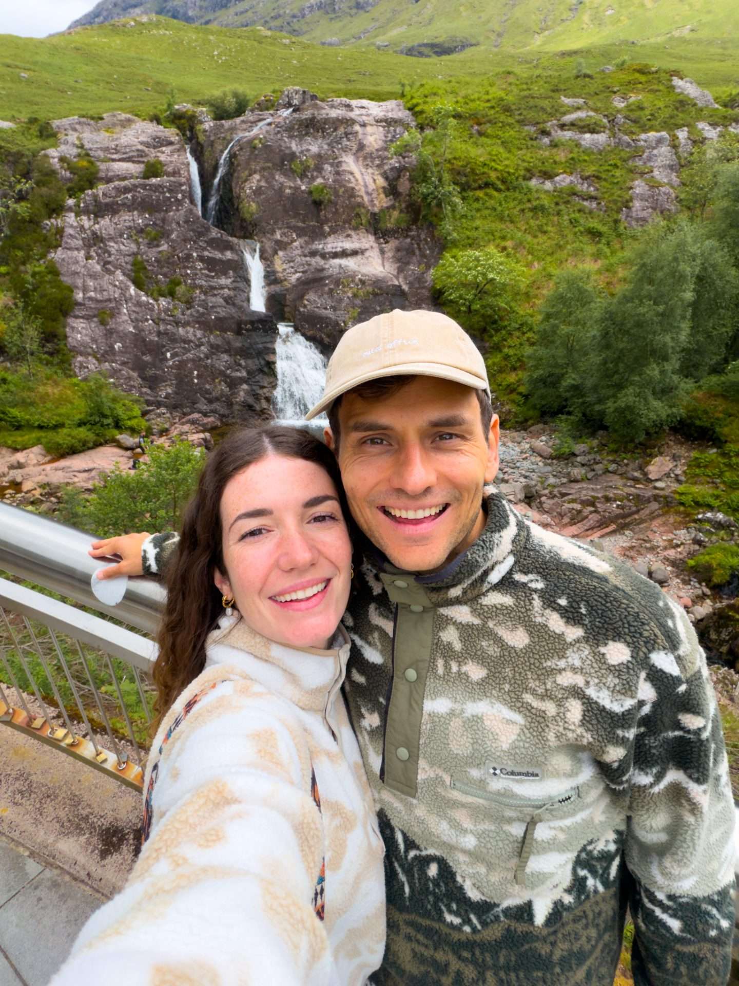 glencoe waterval snoezels on the road