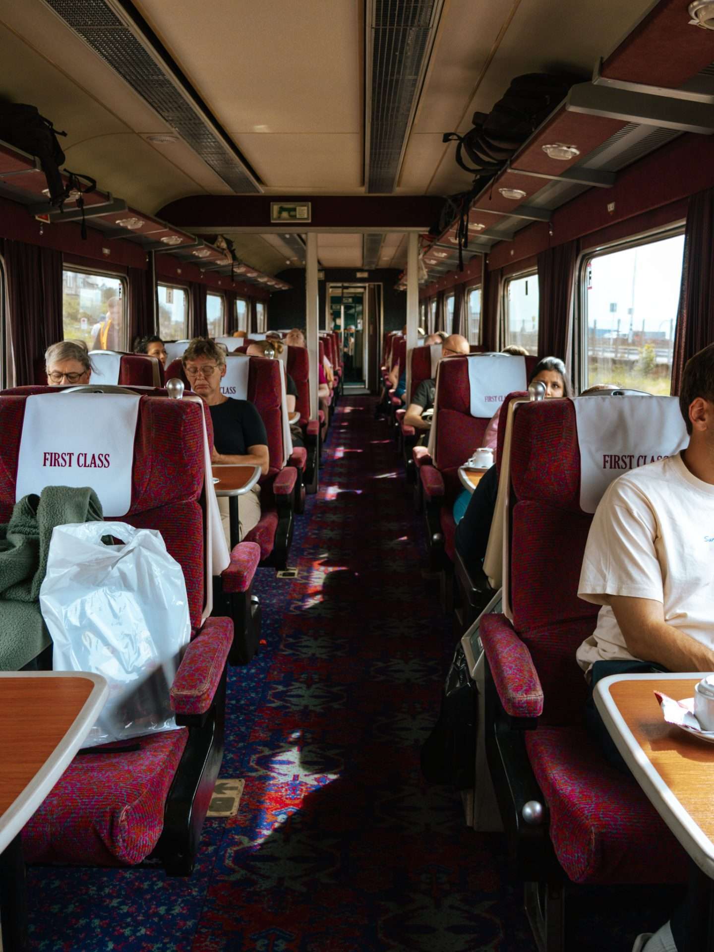 first class jacobite steam train