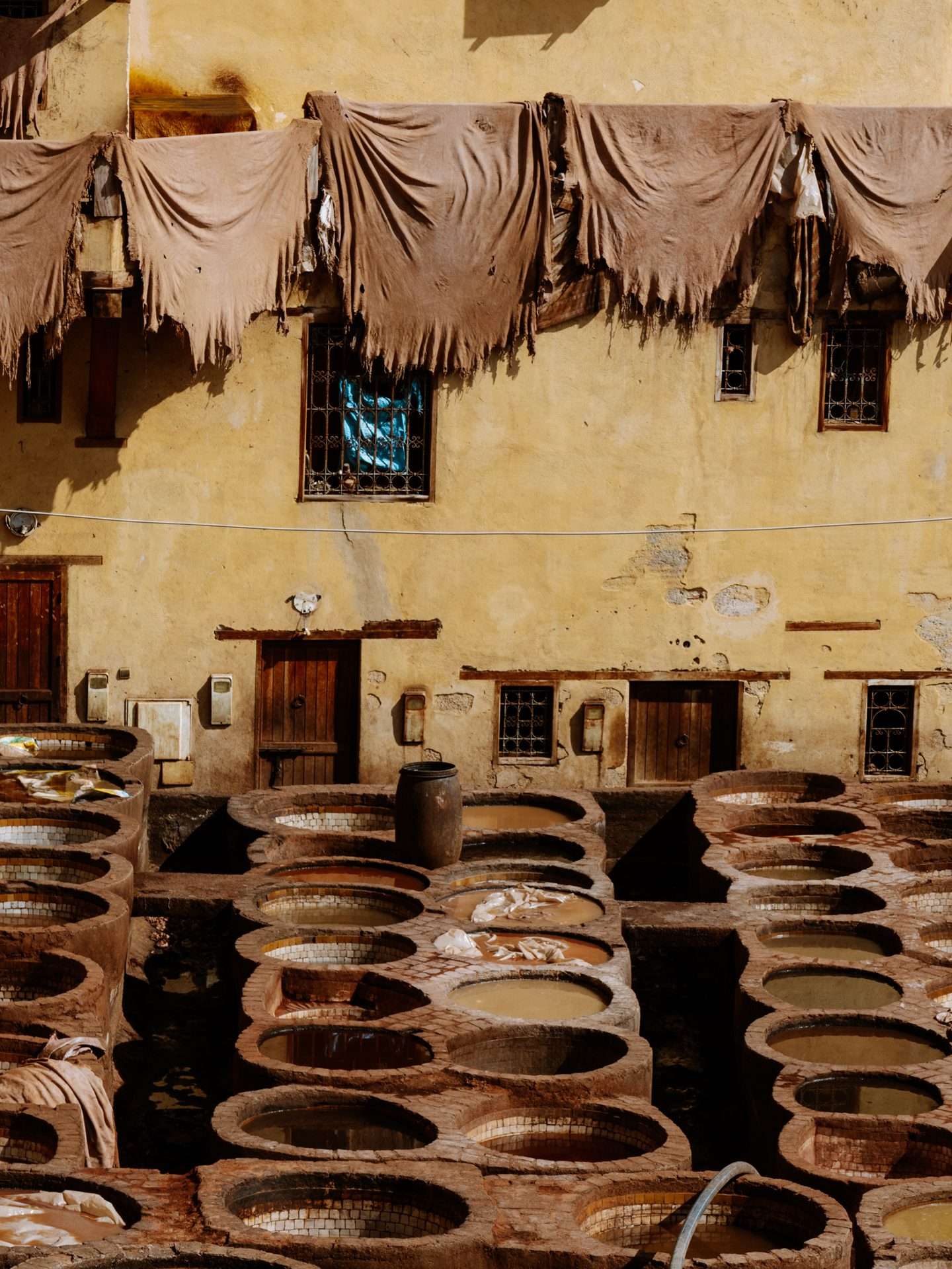 tanneries in fez marokko